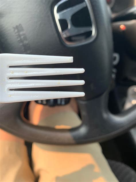 accidentally swallowed small piece of plastic fork